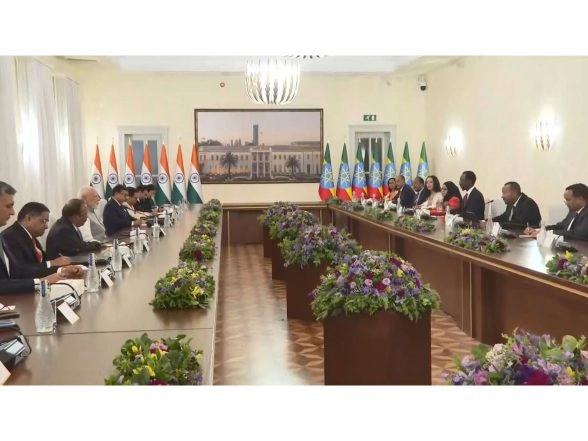 World News | India, Ethiopia Raise Bilateral Ties to Strategic Partnership During PM Modi's Visit