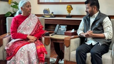 India News | Revanth Reddy Appeals to Sitharaman for FRBM Exemption for Telangana's Rs 30,000-crore Education Push