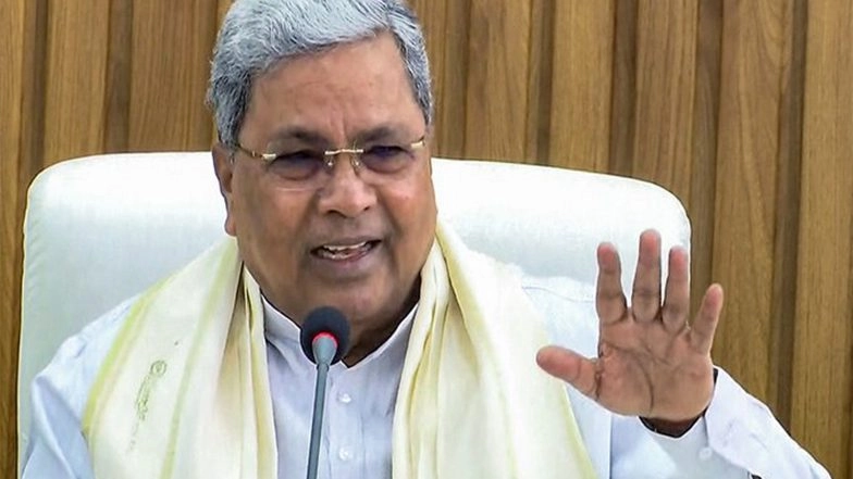 India News | Karnataka CM Siddaramaiah Accuses Centre of Undermining MGNREGA