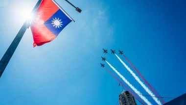 World News | Taiwan Detects 9 Sorties of Chinese Aircraft, 7 Naval Vessels Around Itself