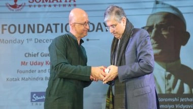 Business News | Somaiya Vidyavihar Marks 84th Foundation Day with New Research Centres and Global Alumni Commitment