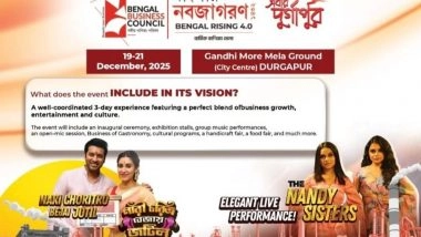 Business News | Nabajagoron 4.0: Bengal Business Council's Annual Flagship Trade Fair, This Time In Durgapur