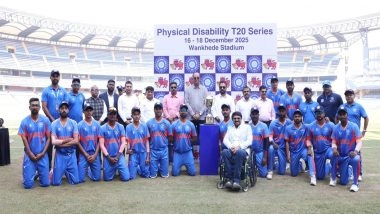 Sports News | India B Outclass India A by 83 Runs in the Opening Match of Physical Disability T20 Series