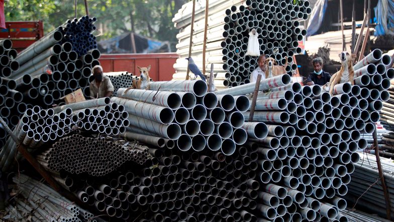 Business News | Indian Steel Exports Expected to Moderate as Global Orders Dry Up: Elara Capital