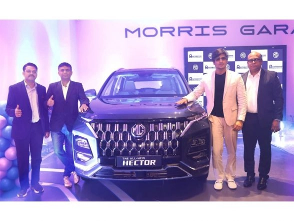Business News | JSW MG Motor India Launches the All-New Hector, Priced Starting at INR 11.99 L in Hyderabad at Automotive MG