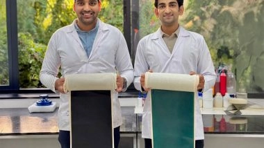 Business News | Udaipur Startup Bharat Biomaterials LLP Launches Terratan A Sustainable Leather Alternative from Agricultural Waste
