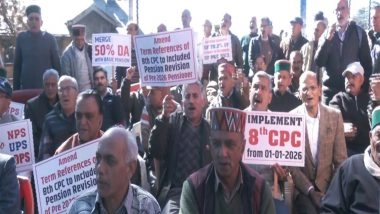 India News | All India Postal, RMS and Other Pensioners Hold Protest in Shimla Demanding Pension Revision