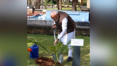 World News | PM Modi Plants Tree at Ethiopian Parliament as Part of India's 'Ek Ped, Maa Ke Naam' Initiative