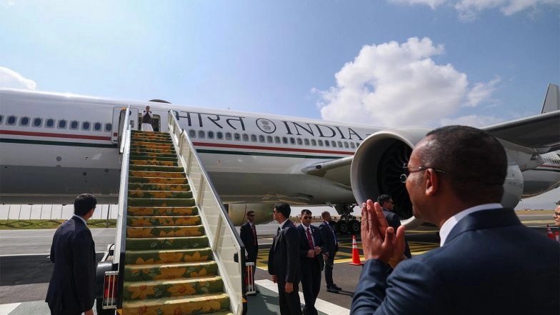 World News | Ethiopian PM Abiy Ahmed Personally Drives PM Modi to Airport, Bids Farewell After Landmark Visit