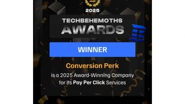 Business News | Mohali's Conversion Perk Recognised at TechBehemoths Awards 2025 for Second Consecutive Year