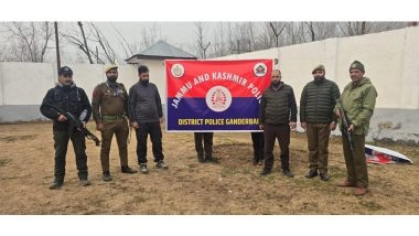 India News | J-K Police Intensifies Crackdwn on Drug Trafficking in Ganderbal, Recovers Cocaine Worth Rs 10 Crore