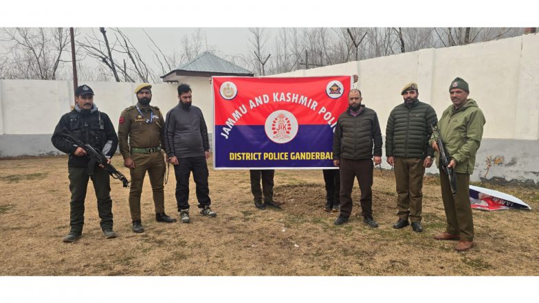 India News | J-K Police Intensifies Crackdwn on Drug Trafficking in Ganderbal, Recovers Cocaine Worth Rs 10 Crore