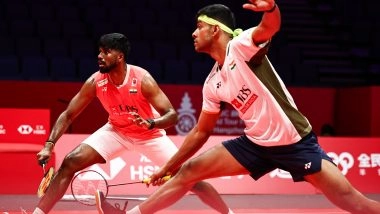 Sports News | Satwik-Chirag Rally Past Chinese Pair Liang/Wang to Open World Tour Finals Campaign with Statement Win