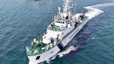 World News | ICG Ship 'Sarthak' Makes Strategic Port Call in Iran's Chabahar