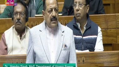 Business News | Lok Sabha Passes SHANTI Bill to Modernise, Open Up Nuclear Energy Sector for Private Participation