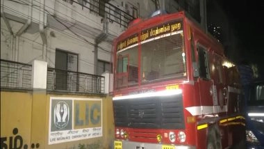 India News | Tamil Nadu: Fire Breaks out at LIC Office in Madurai, Woman Dies