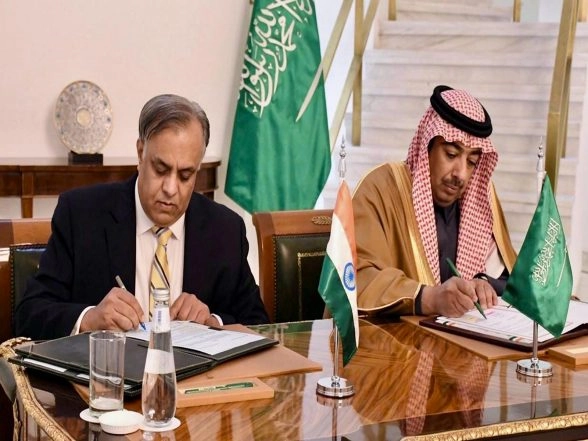 World News | India, Saudi Arabia Sign Agreement to Boost Official Travels, Bilateral Exchanges