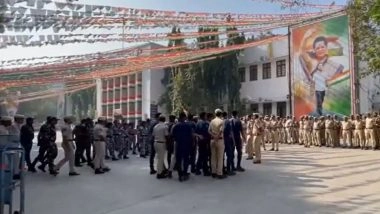 India News | Security Heightened Ahead of Congress Protest Against BJP in Hyderabad over National Herald Case