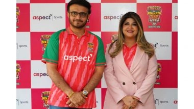 Sports News | Cricket Legend Sourav Ganguly Joins Tiigers of Kolkata as Co-owner & Mentor, Strengthens Long-term Vision Ahead of ISPL Season 3
