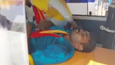 India News | TN: TVK Supporter Falls Unconscious at Vijay's Rally in Erode