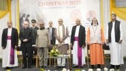 India News | VP Radhakrishnan Participates in Christmas Celebration Organised by Catholic Bishops' Conference of India