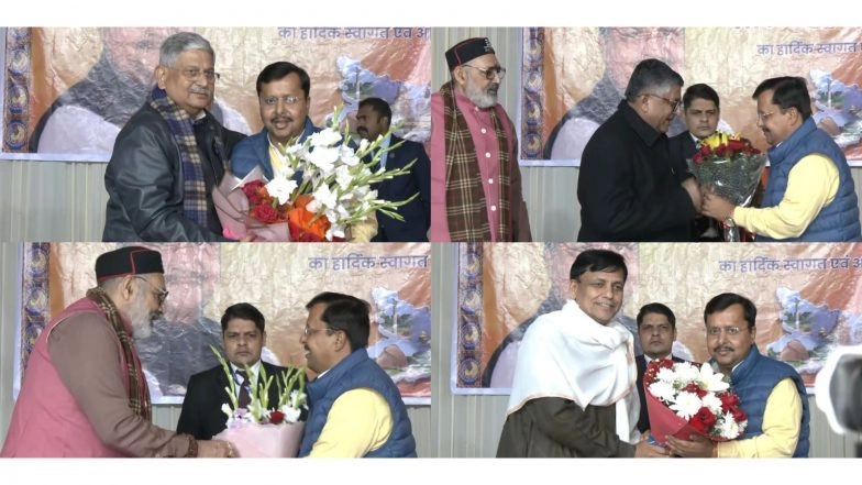 India News | NDA MPs from Bihar Felicitate BJP Working President Nitin Nabin in Delhi