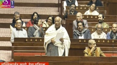 India News | Kharge Launches Attack in Rajya Sabha over VB-GRAMG Bill, Warns of Nationwide Protests