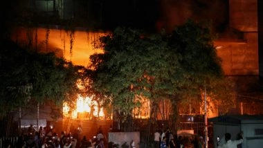 World News | Protests Erupt in Bangladesh Post Activist's Death, Major Media Offices Set Ablaze