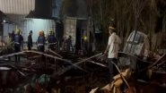 India News |  Maharashtra: Massive Fire Breaks out in Thane, No Report of Casualties