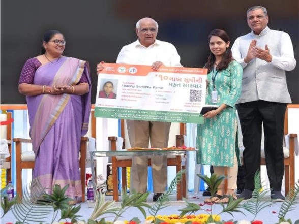 India News | Gujarat Covers over 1 Cr Families Under AB PMJAY-MA Yojana