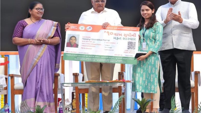 India News | Gujarat Covers over 1 Cr Families Under AB PMJAY-MA Yojana