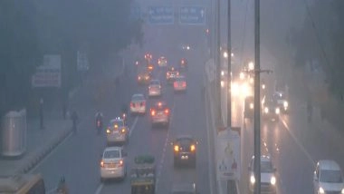 India News | Dellhi Air Quality Remains 'very Poor' at 387, Thick Smog Persists in the City