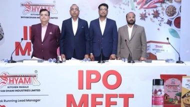 Business News | Shyam Dhani Industries Limited IPO Opens on December 22, 2025