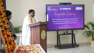 Business News | MUIT Incubation Centre Inaugurated at Noida to Support Early Stage Startups