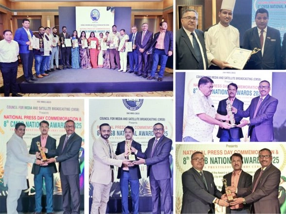 Business News | CMSB Conferred National Awards Recognising Excellence in Governance, Law,  Ethical Journalism, Public Service, Innovation & Culture