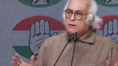 India News | Jairam Ramesh Calls Winter Session 'pollution Session', Slams Govt Lack of Debate on Pollution