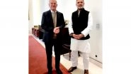 India News | Rahul Gandhi Holds Lunch Meeting with Former German Chancellor Olaf Scholz