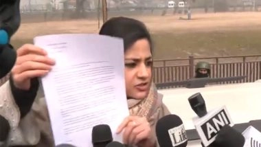 India News | PDP's Iltija Mufti Lodges Police Complaint Against Bihar CM Nitish Kumar over 'hijab' Incident