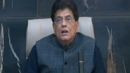 Business News | India is Engaging with Countries to Export Formal Halal-certified Products: Piyush Goyal