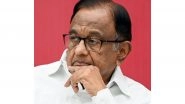 India News | P Chidambaram Calls Congress Committee Members to Go House to House and Verify Final Voter List After SIR in Tamil Nadu