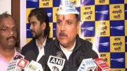 India News | AAP MP Sanjay Singh Criticised over 'Ram Ke Naam...' Statement