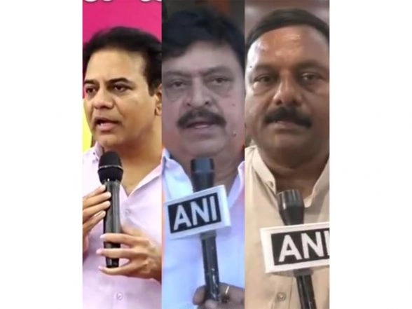 India News | BRS, BJP Slam Congress over T'gana Panchayat Results; KTR Dares Revanth Reddy for By-polls to Prove Public Support