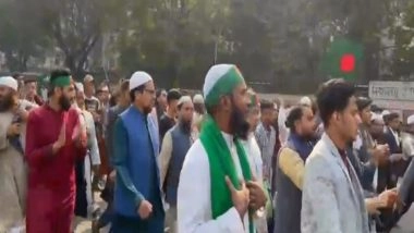 World News | Dhaka Tense as Activists Gather for Funeral of Slain Inqilab Moncho Leader Osman Hadi, Security Heightened