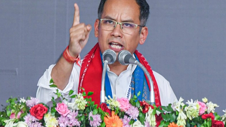 India News | Gaurav Gogoi Condemns Elephants' Death in Assam, Raises Alarm of Growing Challenge of Human-animal Conflict