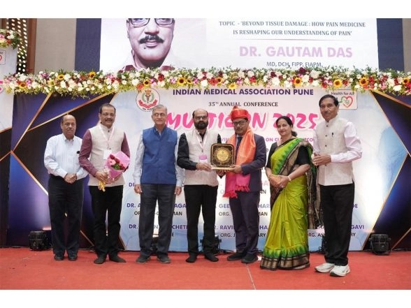Business News | Dr. Gautam Das Founder of Daradia: The Pain Clinic, Kolkata Conferred Dr. M. J. Joshi - IMA Bhushan Award at MULTICON 2025