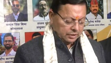 India News | Uttarakhand to Set Up Rescue Centres for Bears, Wild Animals: CM Pushkar Singh Dhami