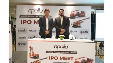 Business News | Apollo Techno Industries Limited SME IPO Opens on 23rd December, 2025