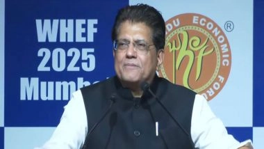 Business News | 'Hindu Rate of Growth' Was Congress-era Legacy of Low Expectations: Piyush Goyal