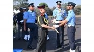 Business News | IPS Academy Student Tanishq Agrawal Becomes Flying Officer in Indian Air Force, Awarded Sword of Honour