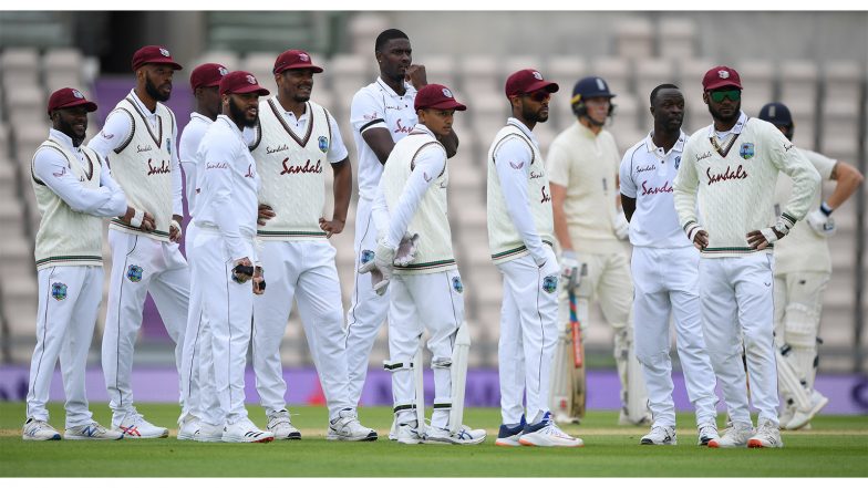 Sports News | 3rd Test: Kavem Hodge's Century Helps West Indies Steady Ship at 381/6 Against New Zealand (stumps Day 3)
